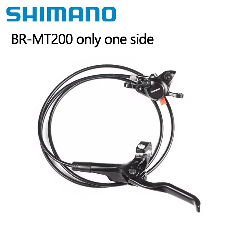 Shimano MT200 BR Hydraulic Disc Brake BL-MT200 One Pair With Brake Pads 800MM 850MM 1400MM 1450MM 1550MM For MTB E-Bike Riding