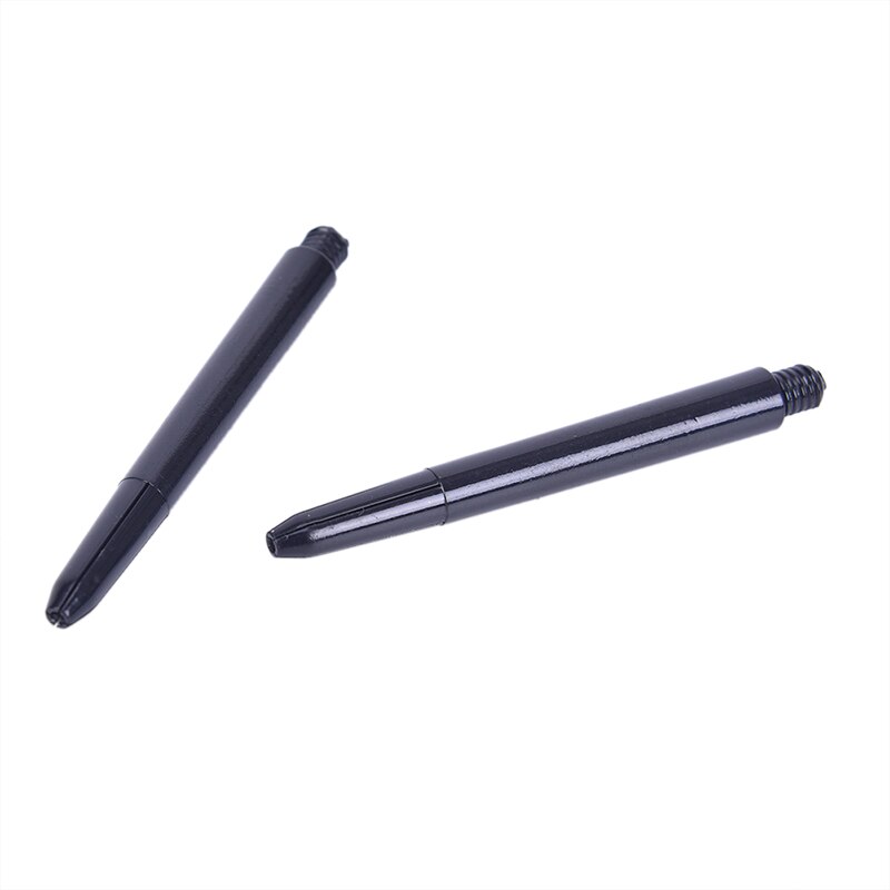 50 Stks/partij Zwart Nylon Dart Shafts 2BA 48Mm Schroefdraad Plastic Darts Staaf Stengels Darts Accessoires