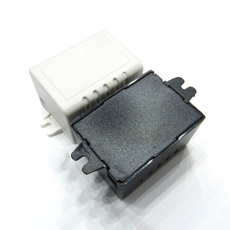 Vanntett plast elektronisk kapsling prosjektboks hvit 37*26 x 22mm- kontakt
