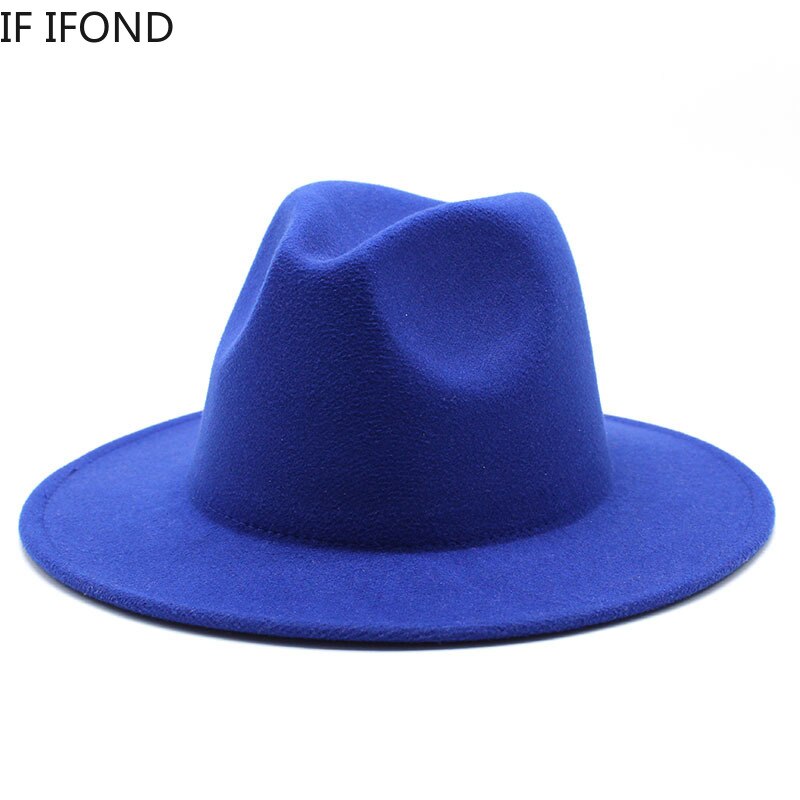 Fedora – chapeau de Jazz en feutre pour femmes, hommes, garçons et filles, pour enfants, pour décorer un mariage formel, Panama, automne et hiver