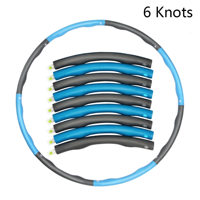 h oop 6/7 Pieces Tyres, Fitness, Adults, Easy to put Together, Slimming H oop, Removable Sections, H oops for Weigh