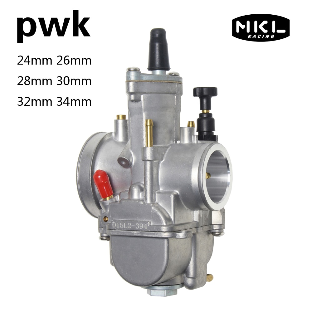 Pwk 24 26 28 30 32 34 mm kaasutin kaasutin  gy6 lenkille dio rtl 50 125 250 cr80 cr85r cr125 nsr 50 nsr 80 dt100 skootteri maastoajo
