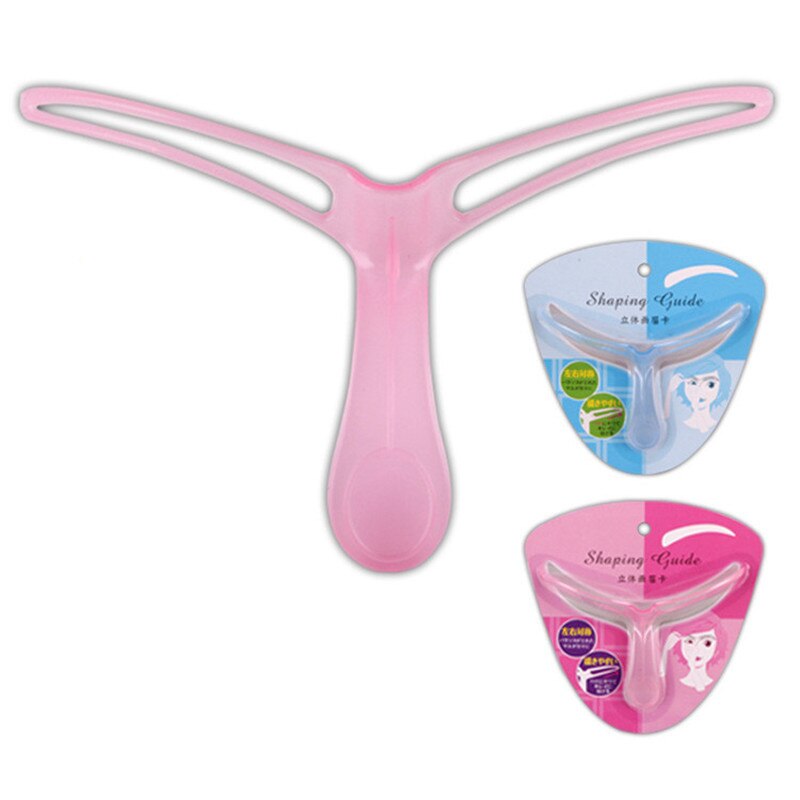 1Pc Populaire Wenkbrauw Stencil Vrouwen Dame Wenkbrauw Shaper Make-Up Kit Tool