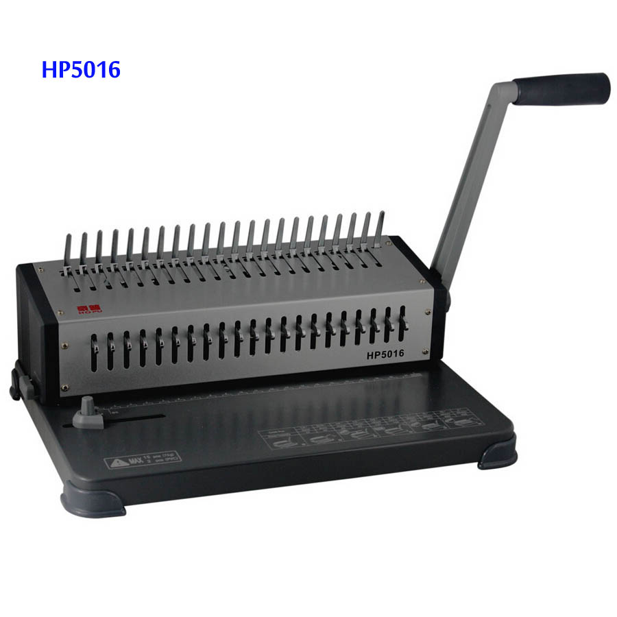 21 Holes A4 Manual Comb Combination Book binding Machine Can binding aprons machine HP5016 1pc