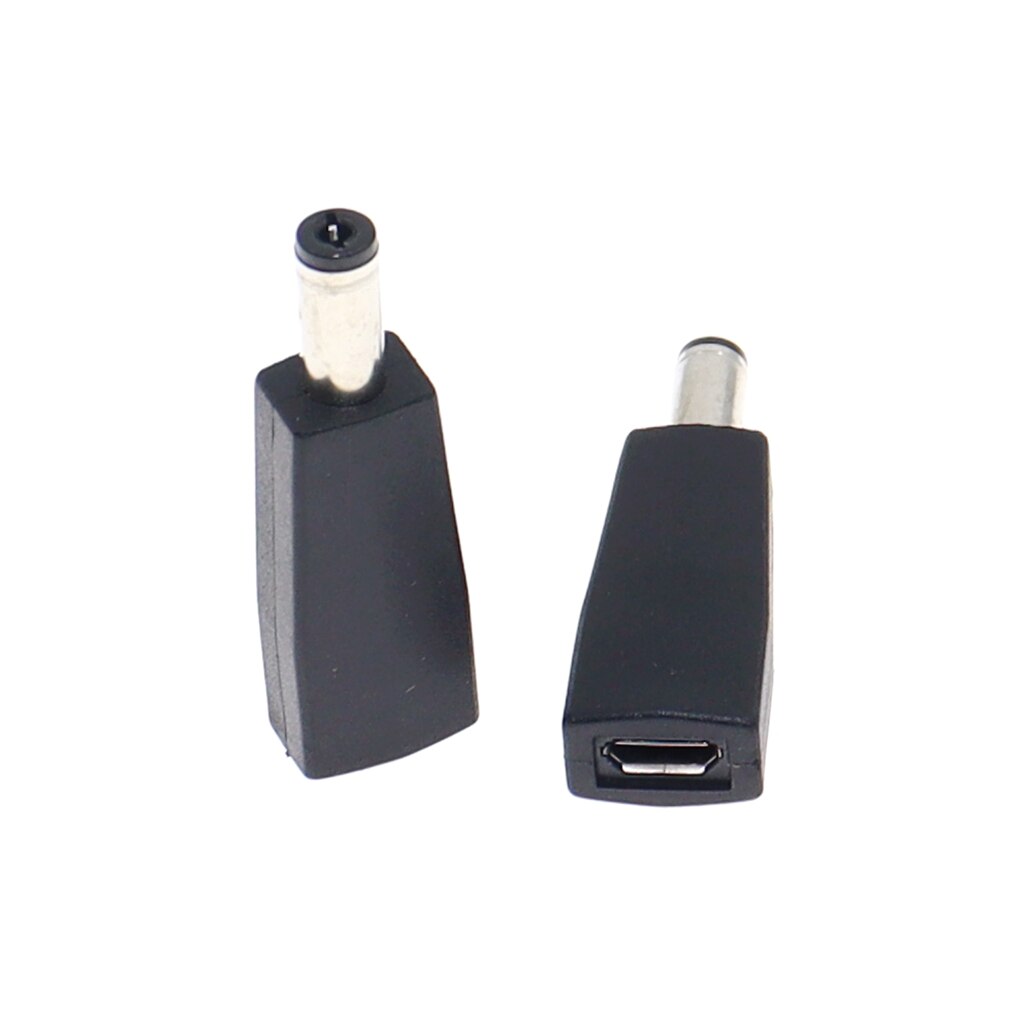 Adaptador de conector de alimentación de 5V para tableta, Micro usb 2,0 hembra a DC 5,5x2,1mm, conector de alimentación macho a DC 5,5x2,1mm