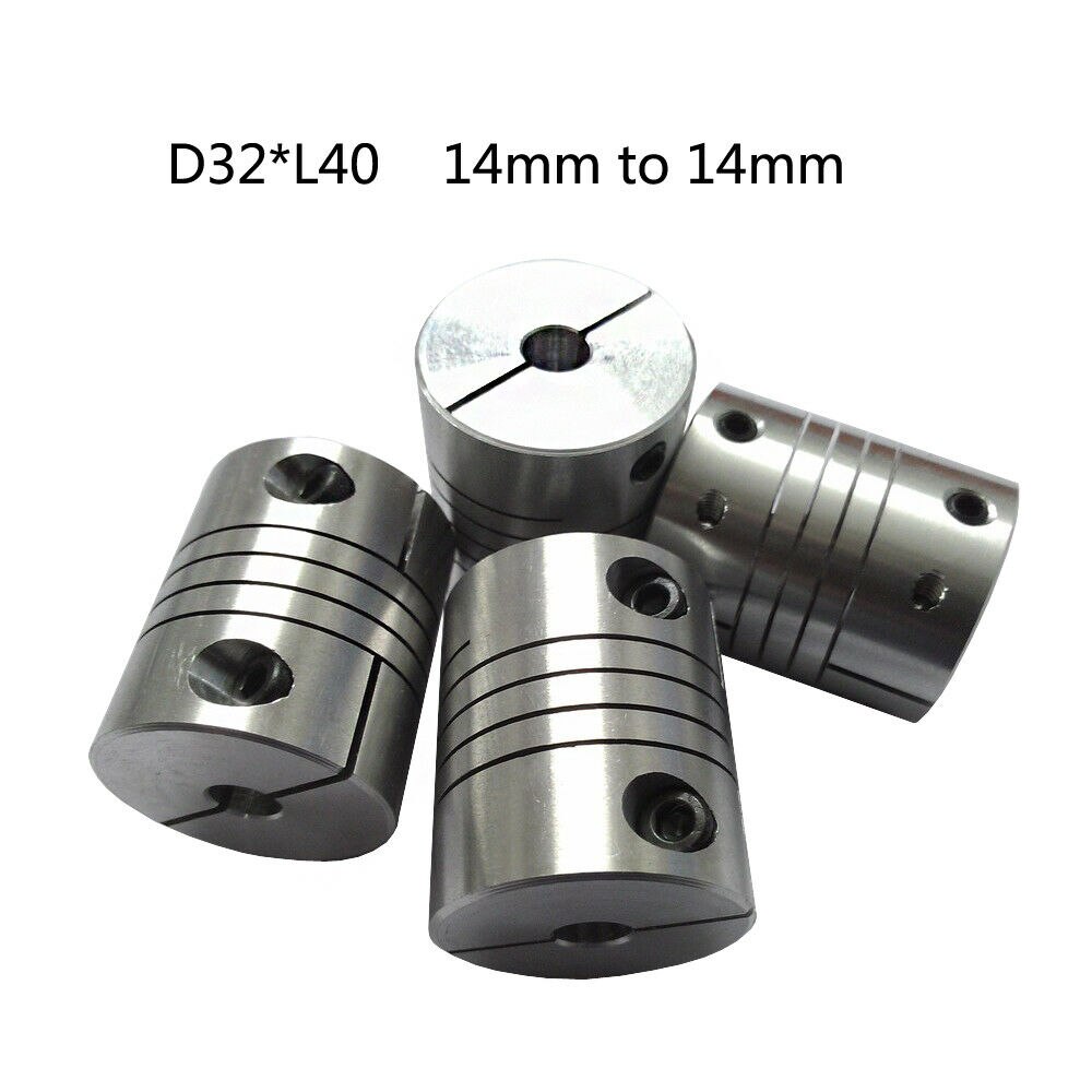 1pcs CNC Flexible Coupling Shaft Motor Connector for Motor Connection Aluminum Alloy Diameter 32MM / 40MM Motor Shaft Coupling