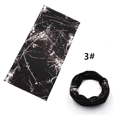 Vindtät cykel sömlös magisk bandana cykling pannband utomhus sport skid bandana huvudbonad mask cykel halsduk: 3
