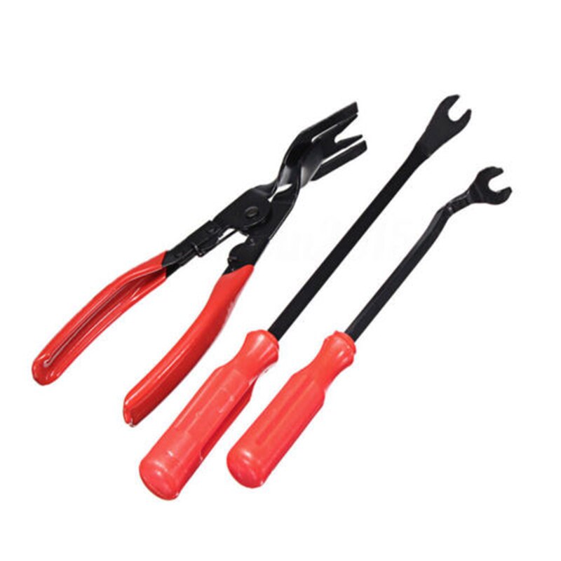 Alicates para Panel de puerta de coche, herramientas de reparación, extracción de molduras, extractor, 3 unids/set por juego