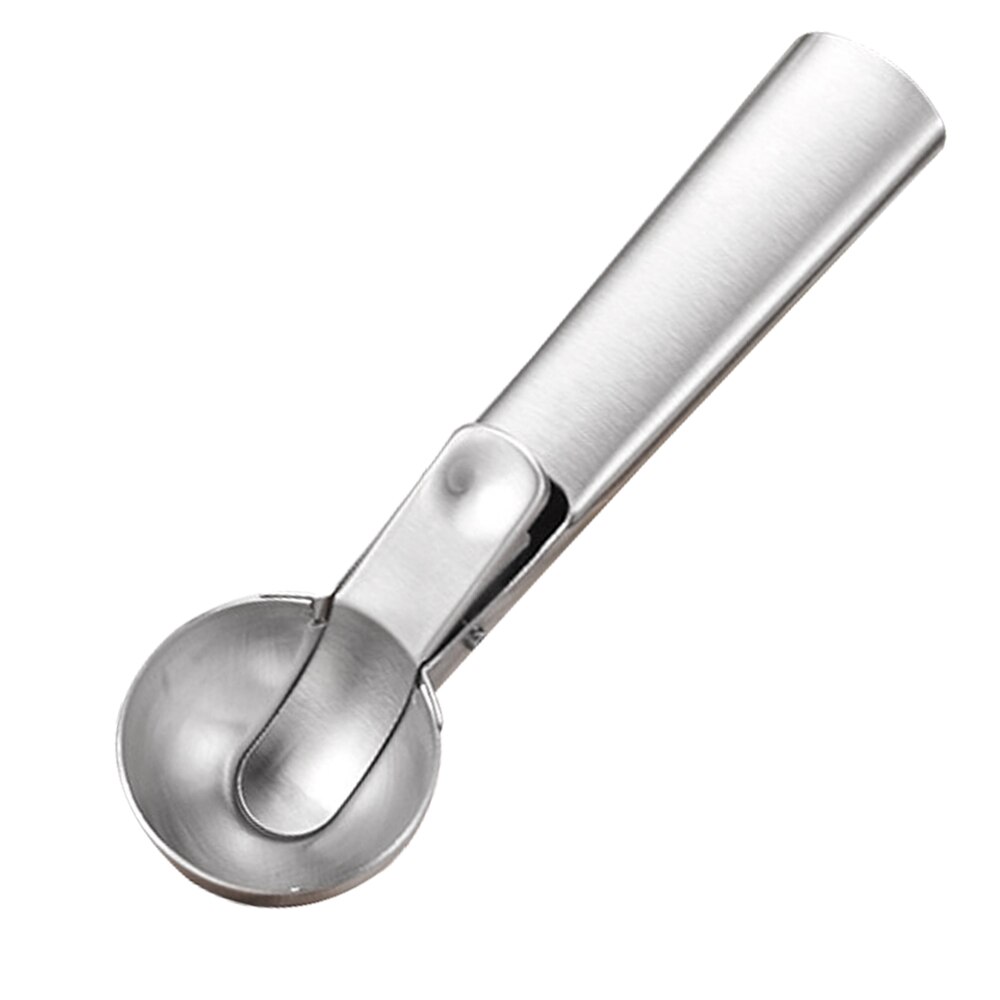 Stainless Steel Ice Cream Scoop Ice Ball Maker Yogurt Cookie Dough Meat Balls Ice Cream Spoon Tools Ice Cream Scoop: L