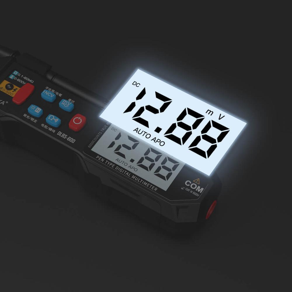 Xiaomi DUKA LCD Digital Multimeter Pen Sound Light Screen Alarm Non-contact Detection Tester Meter High Precision Multimeter