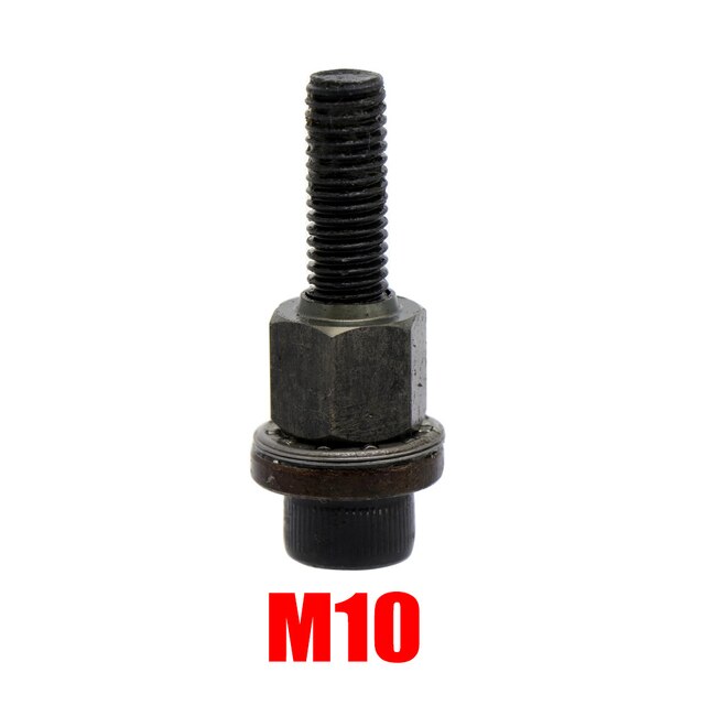 36pcs Rivet Nut Head Kit Iron Galvanized Hand Rivet Head Set with M3/M4/M5/M6/M8/M10 M3-M10 Nuts Assortment Simple Installation:  M10