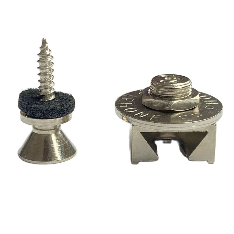 Verrou de sangle de guitare EPI Original et authentique pour guitare électrique, boucle de ceinture de sécurité pour basse et guitare acoustique fabriquée en corée: Argent