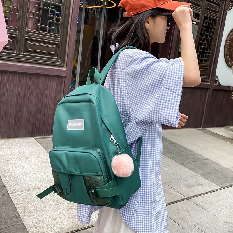 Di modo Borse Da Scuola Delle Donne Zaino Del computer Portatile Femminile Zaino Zaini Zaino per Le Ragazze Adolescenti Mochilas Borse A Spalla