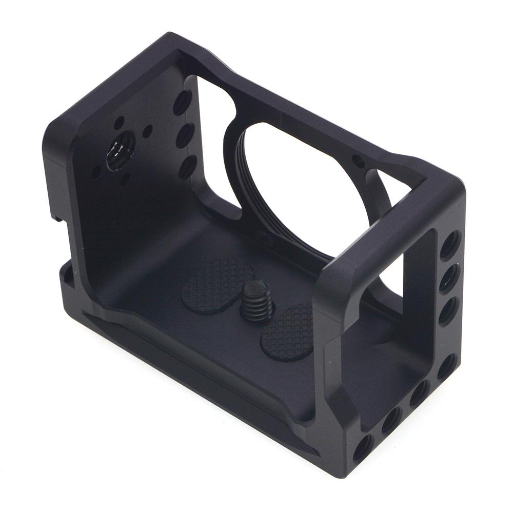 Soporte de Metal protector para cámara Sony RX0 II RX0-2, soporte Vlogging con zapata fría, adaptador de filtro de lente de 37mm, 1/4 &#39;&#39;, 3/8&#39;&#39;, r25