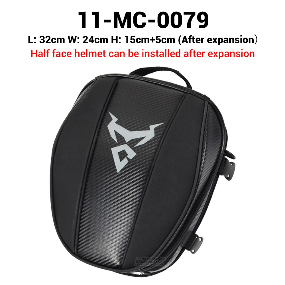 Oxford – sac de réservoir étanche pour Moto, sacoche de selle pour casque, sac d'huile et de carburant, magnétique, boîte aux lettres: 11-MC-0079-XL-GR