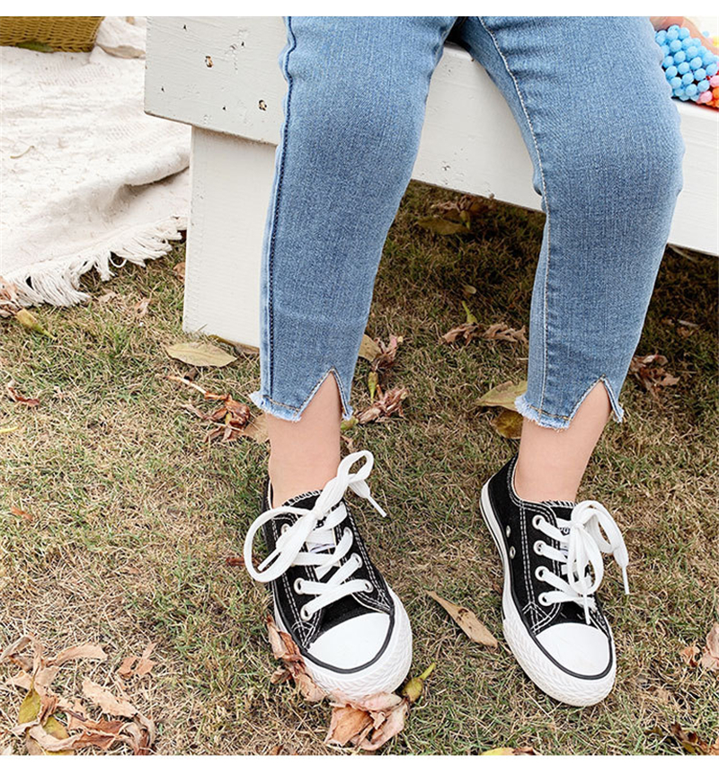 Pantalones vaqueros ajustados para niñas, ropa informal, 2, 4, 5, 6, 7 y 8 años