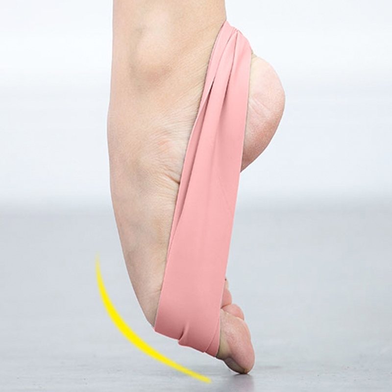 Ballett Ausbildung Drücken Spann Gummiband Fuß Bandagen strecken Füße Tanz Übungen Band Ballett Übungen Zubehör 24BD