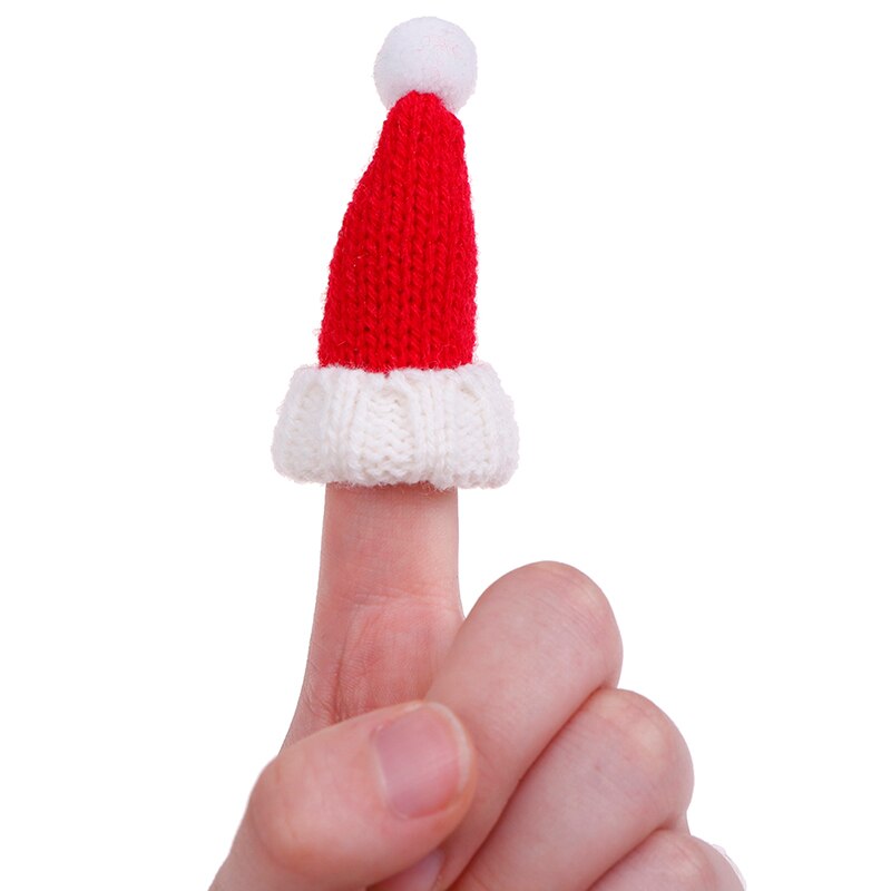 Cute 1Set 1:12 Dollhouse Christmas Hat Box Scarf Model Set Decor Accessories