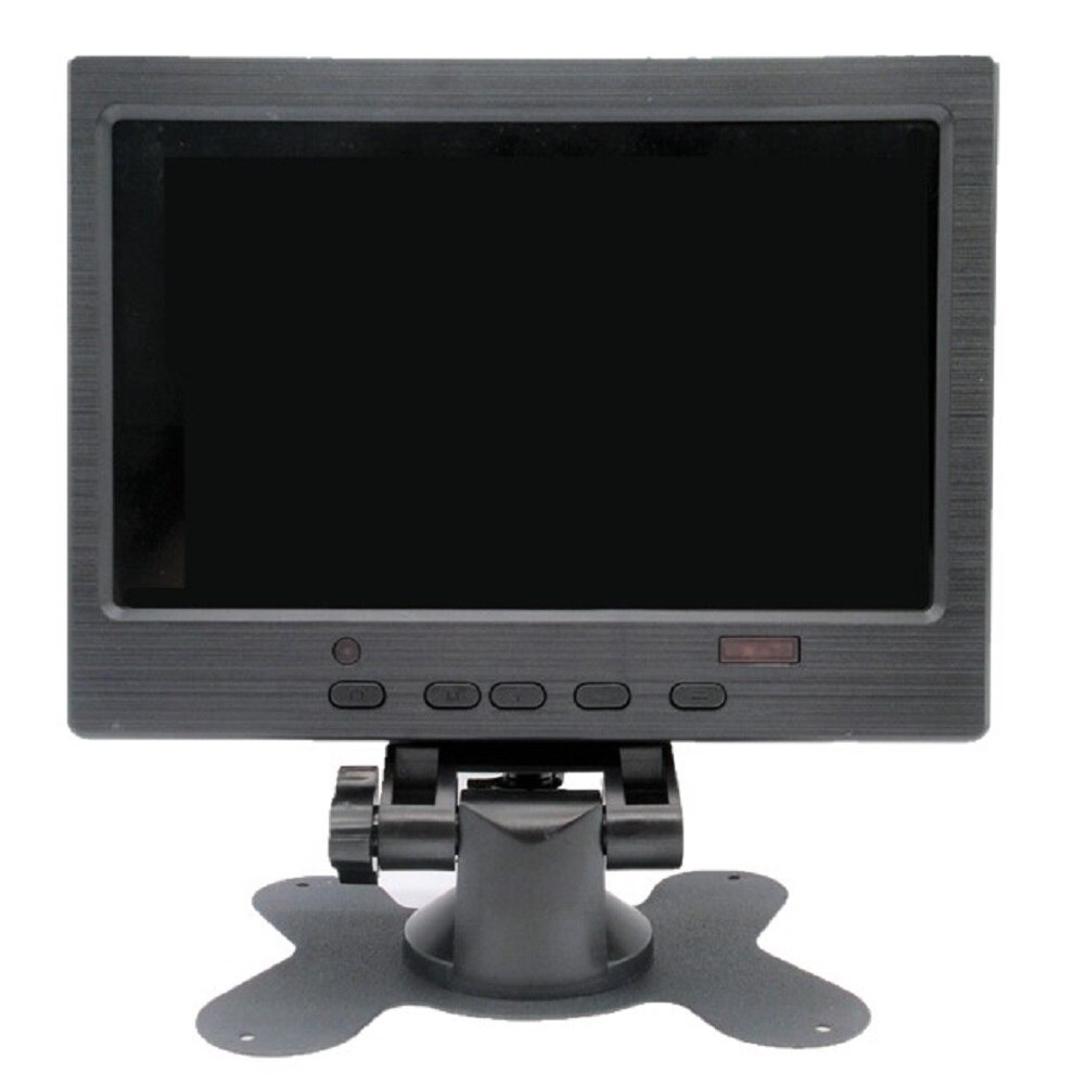 Darmowa wysyłka 1024x600 rozdzielczość 7 Cal mały monitor LCD z AV/VGA/wejście HDMI dla Malina Liczba Pi / CCTV / PC