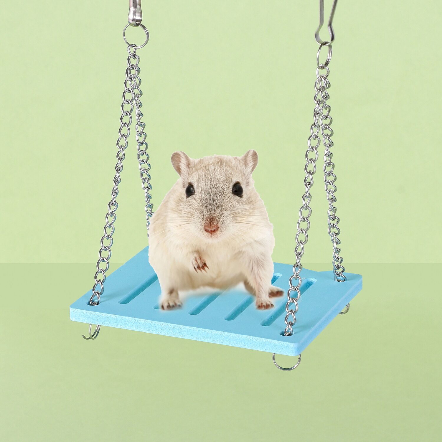 Hamster Speelgoed Accessoires Kleine Dier Swing Egel Woestijnrat Rainbow Bridge Pet Sport Oefening Speelgoed Set Hamsters Huis: Swing