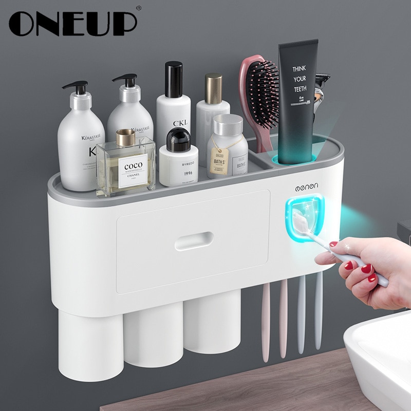ONEUP Multifunction Toothpaste Squeezer With Cups ... – Grandado