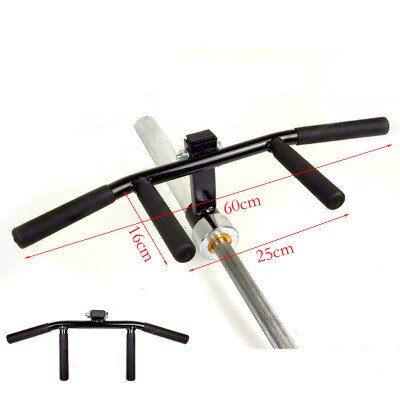 Fitness Barbell T-Bar Row Platform Landmines Handle Core Strength Training Gym Home Workout Attachment Deadlift Squat Rowing Bar