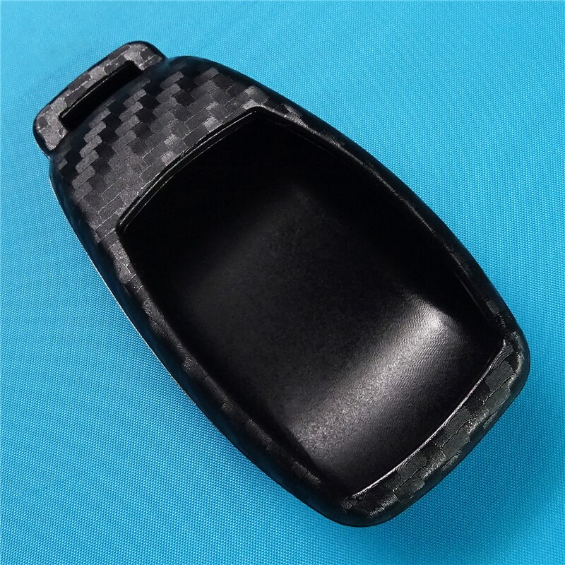 Til mercedes benz e klasse  w213 s klasse bilnøgle shell protecor tilbehør silikone bil nøgle etui cover carbon fiber: Ingen har holderkæde