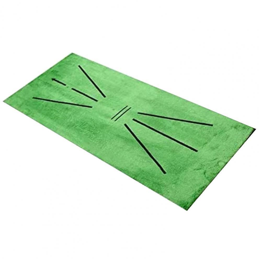 Colchoneta de entrenamiento de Golf, miniestera de entrenamiento con detección de bateo, juego de ayuda de práctica de Golf, para la oficina en casa, uso al aire libre: Default Title