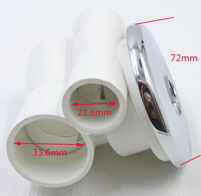 3 Stück Badewannen Luftdüse PVC 30mm Gerade Spa L Produktbild-Vorschau 6