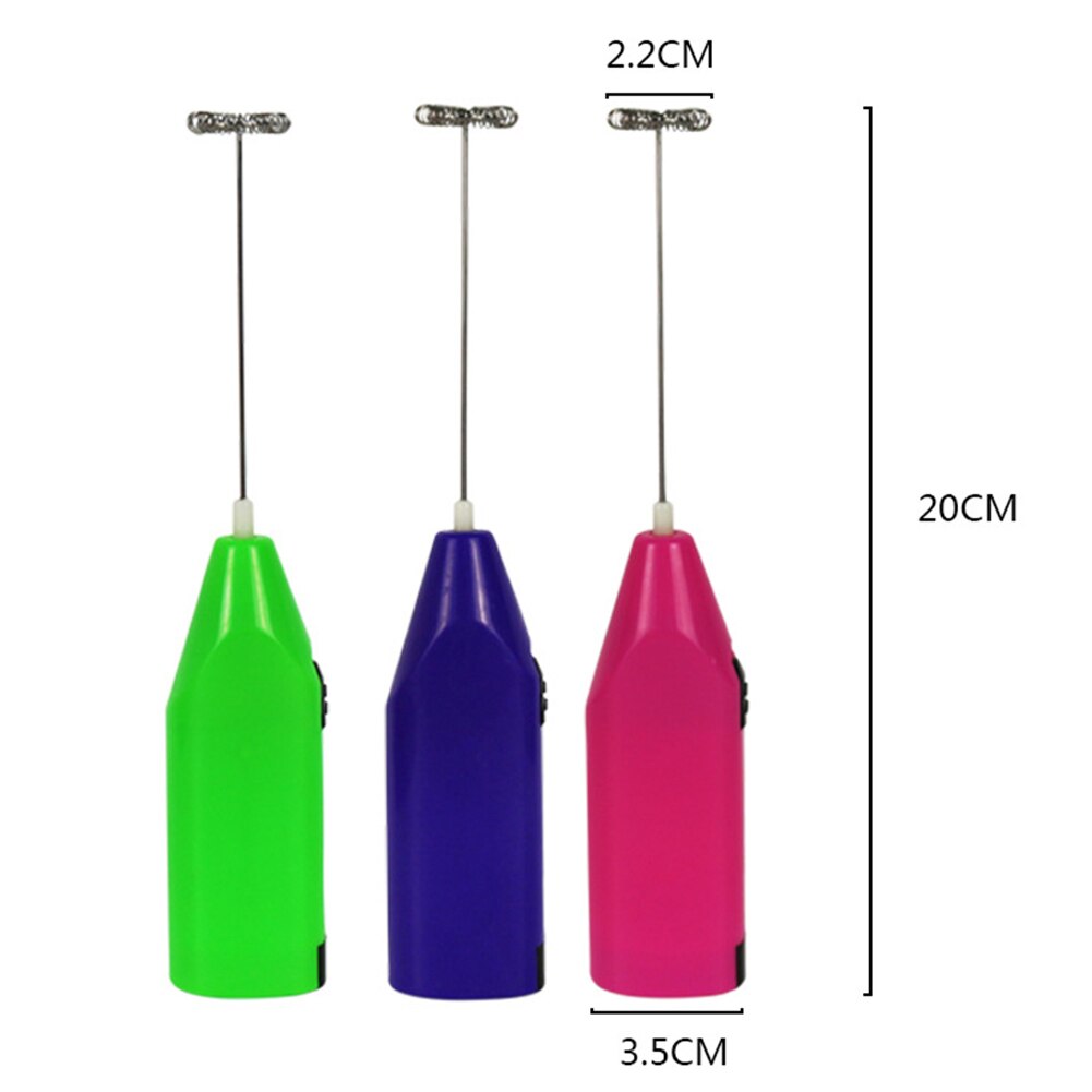 Elettrico mini Maniglia Frullino per le uova Bevanda Calda di Caffè Latte Ugello Foamer Frullino miscelatore Maschera FAI DA TE Treater Succo Agitatore gadget Da Cucina