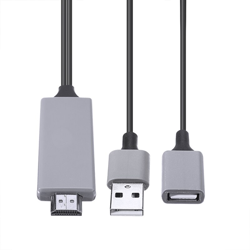 Newest 1080P HDMI-compatible Mirroring Cable Phone to TVAdapter for Lightning To HDMI-compatible Converter Cable For iPhone iPad