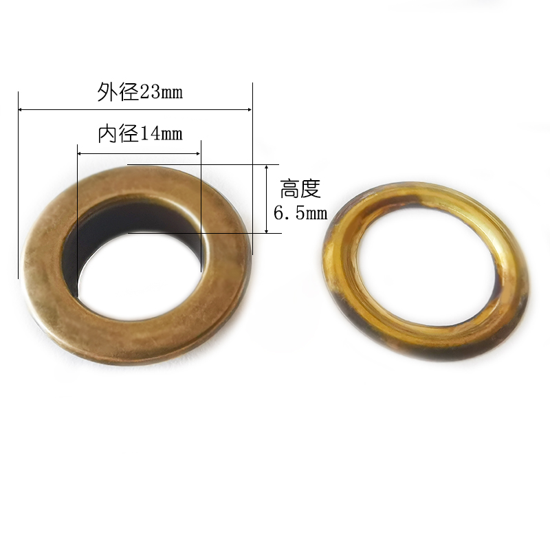 10Pcs 12mm 14mm 15mm Grommet Eyelets Metal Eyelets with Washers Curtain Grommet: Copper