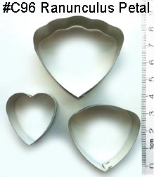 Goede pioen bloem snijden sterven, fondant taart decoreren gereedschappen, keuken accessories3pcs/lot