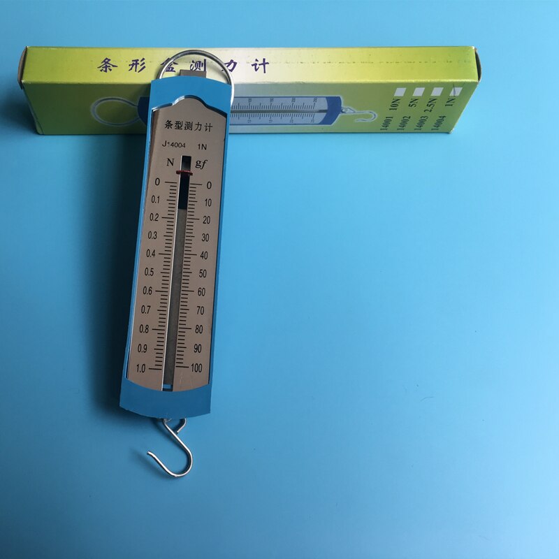 1N 2.5N 5N 10N Newton Meter / Force Gauge Bar Doos Lente Rollenbank Balans Natuurkunde Mechanica Onderwijs Experimenten Instrument: 1N