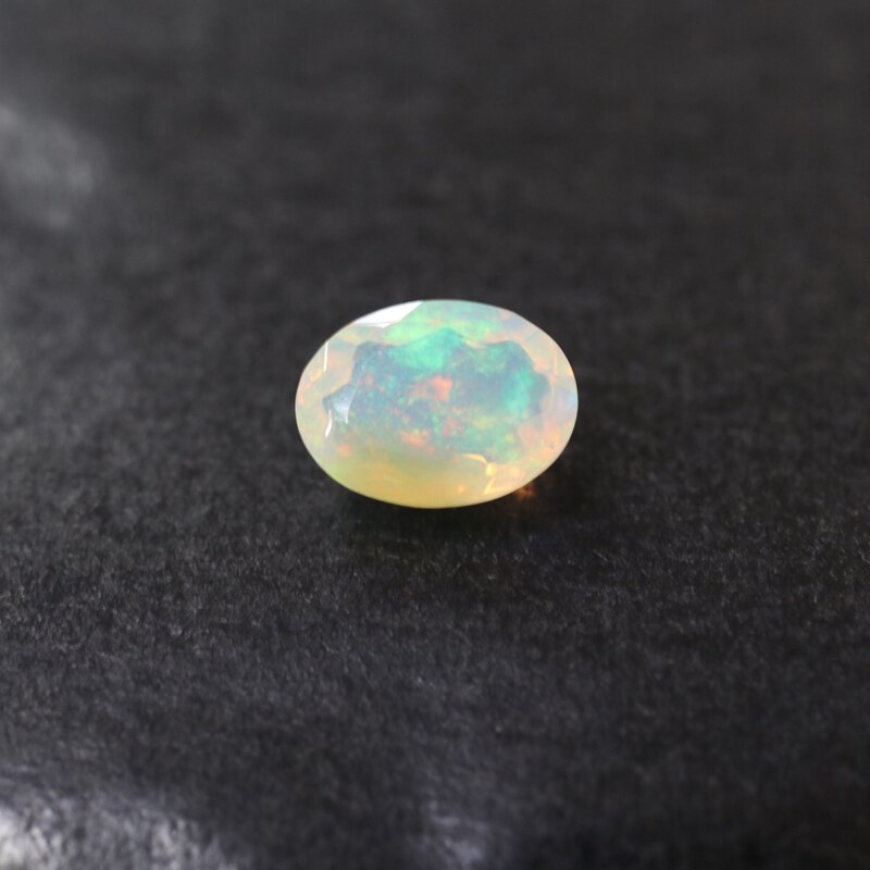 Natuurlijke Ethiopische Kleurrijke Cut Opal Oval 7*9 Mm Ongeveer 1.35ct Top Natuurlijke Precious Losse Edelstenen Diy Sieraden