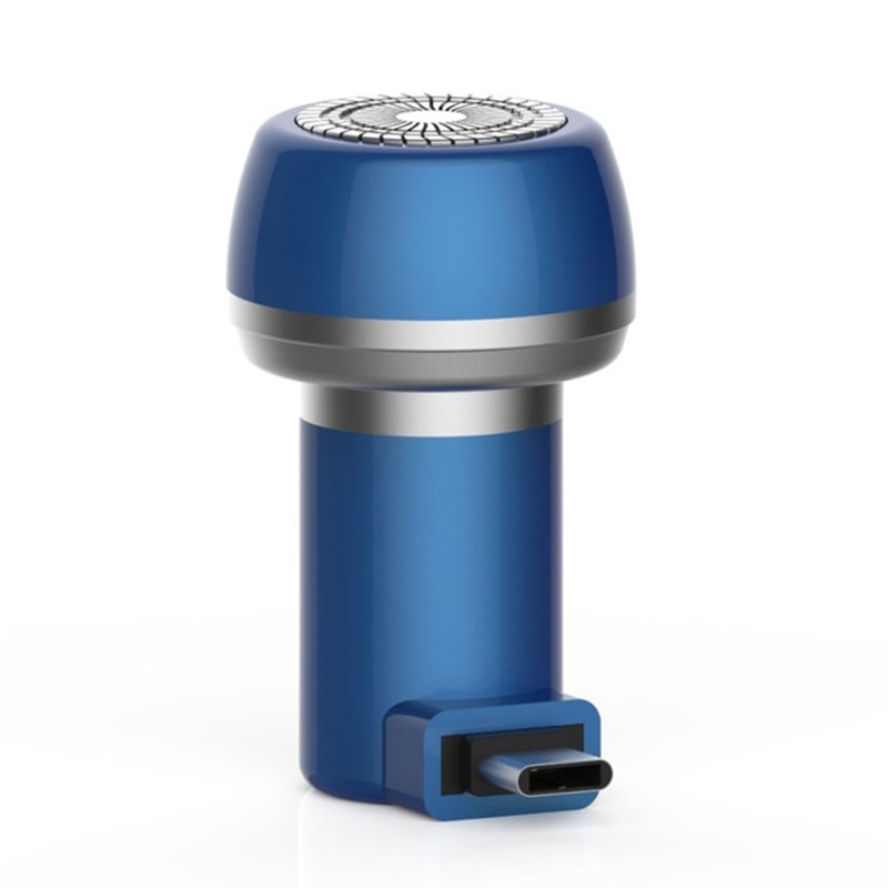 YMY Portable Magnetic Suction Phone Razor by USB Powered Electric Shaver Hair Remover Mini USB Gadgets