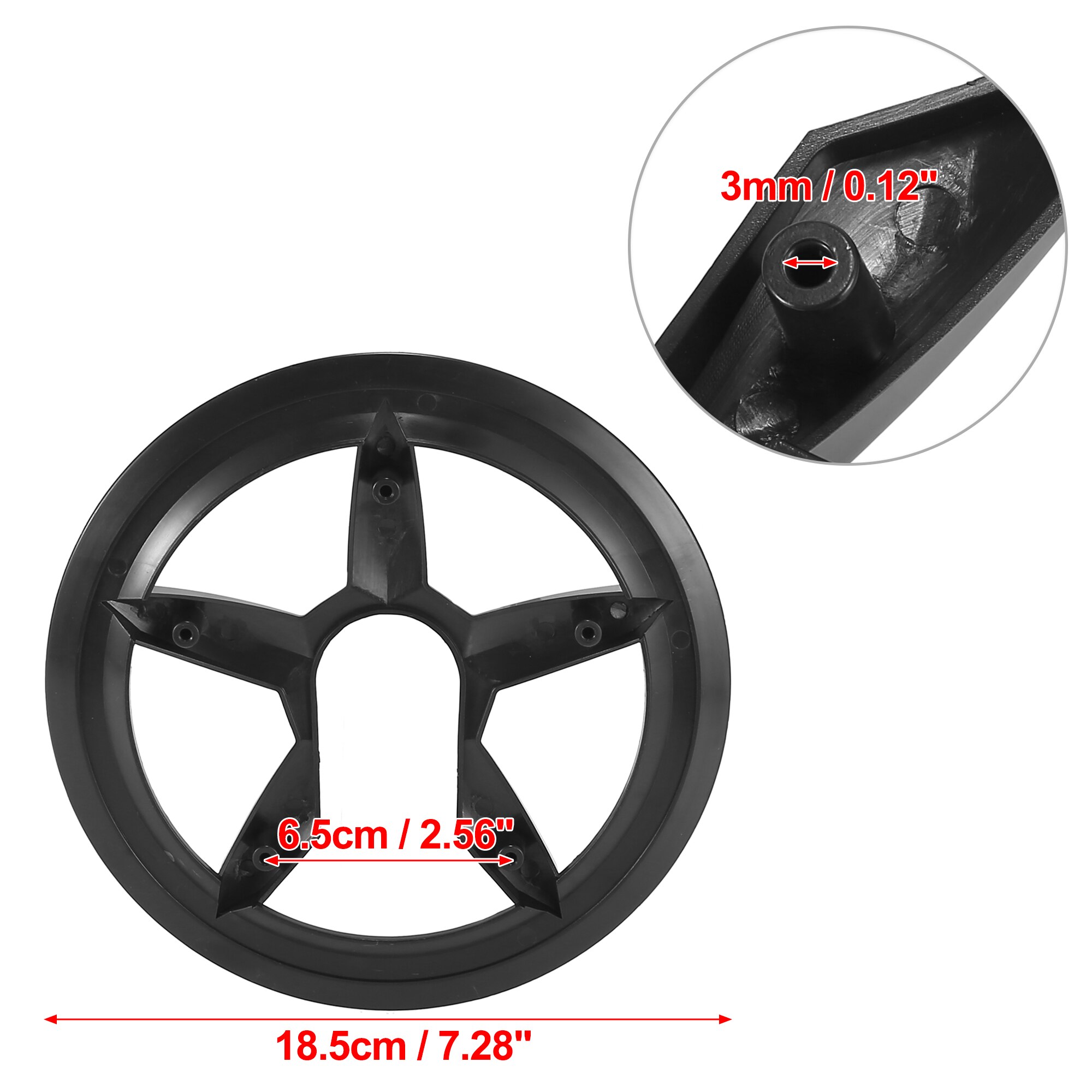 Uxcell-Juego de bielas para bicicleta, Protector de rueda de cadena de manivela, cubierta de anillo, protección protector bielas mtb 40T42T 46T 48T 52T4/5 agujeros: Verde militar