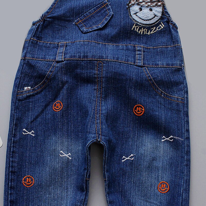 IENENS-salopette en jean pour enfants | Salopette ample pour filles et garçons, salopette en Denim pour enfants, combinaison pantalon pour enfants, dessin animé 1-3ans