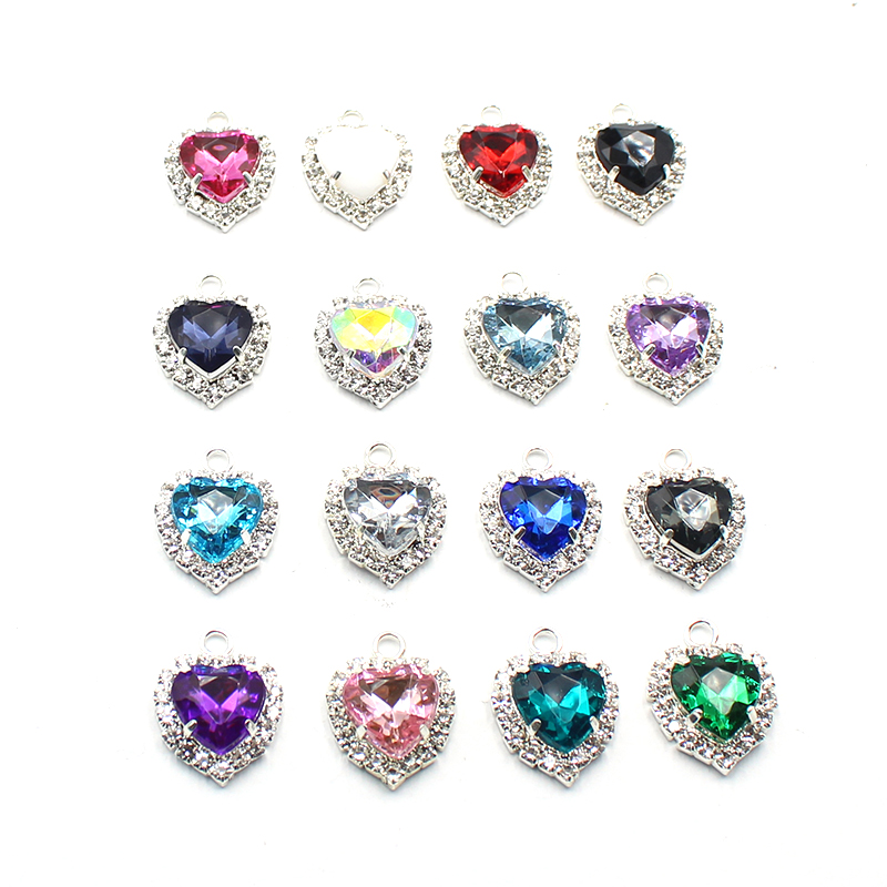 Accessoires pour cheveux, 10 pièces, 18x21MM, en métal diamant, tête de beauté rétro, bricolage, vêtements de mariage, accessoires de décoration