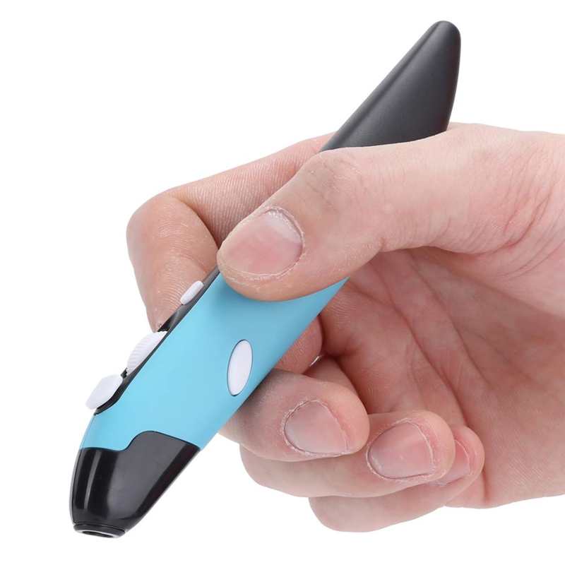 USB Mouse Pen Durable 2.4Ghz Optical Wireless Pen Ergonomically for Notebook Computers