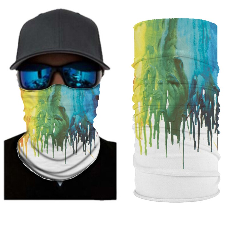 1pc unisex Klettern Wandern Schal Sport Headwear Bandanas Motorrad Turban Hand Band Magie Schals draussen Radfahren Stirnband Maske: A5