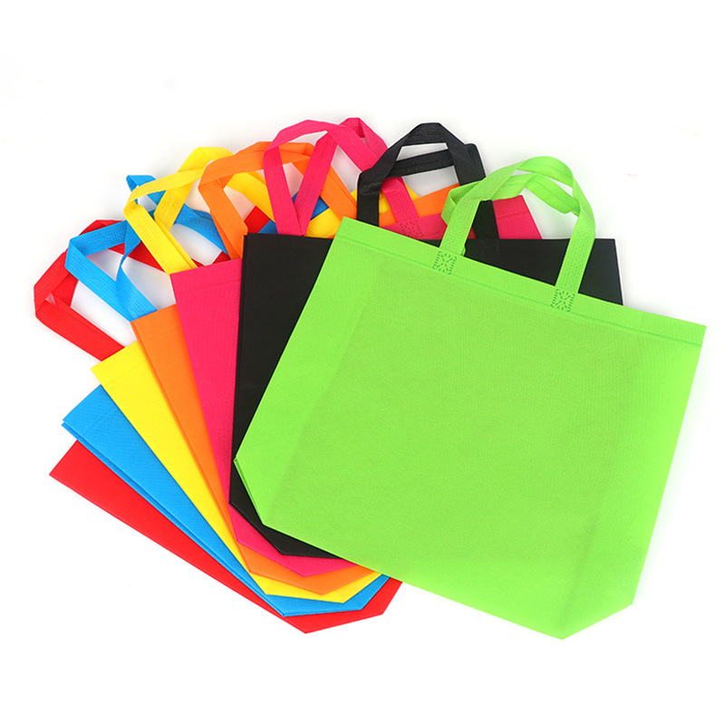 hoogwaardige herbruikbare opvouwbare boodschappentas Grote niet-geweven draagtas Opberghandtas Kruidenier Eco-vriendelijke tassen