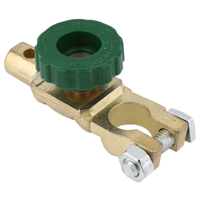 Interruptor de apagado de energía eléctrica Universal para coche, Terminal de batería, aislador de desconexión para Autos y motocicleta, 1 unidad
