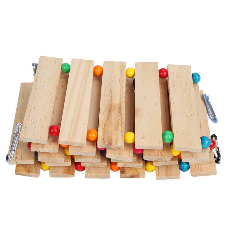 Chicken Swing Chicken Swing Chicken Wooden Ladder Hanging Feeder Bird Hens Toy for Poultry Rooster Chicks Chicken Swing for Hens: large