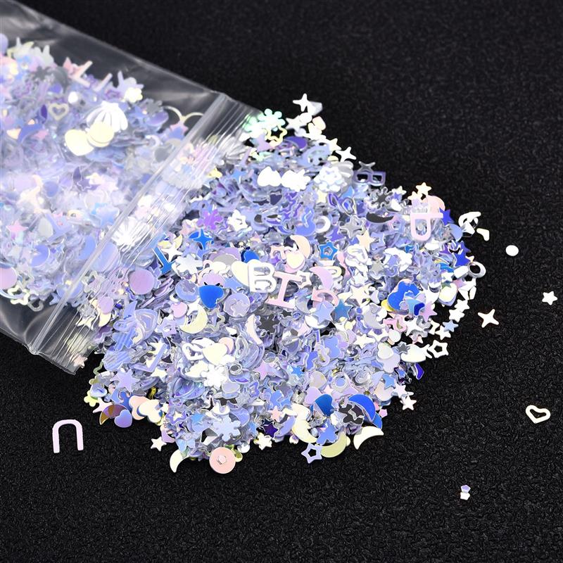 Mix Star Shell Sequin Heart Glitter Filling 10g/Pack For DIY Epoxy UV Resin Jewelry Making Decoration Supplies Resin Crafts: 05
