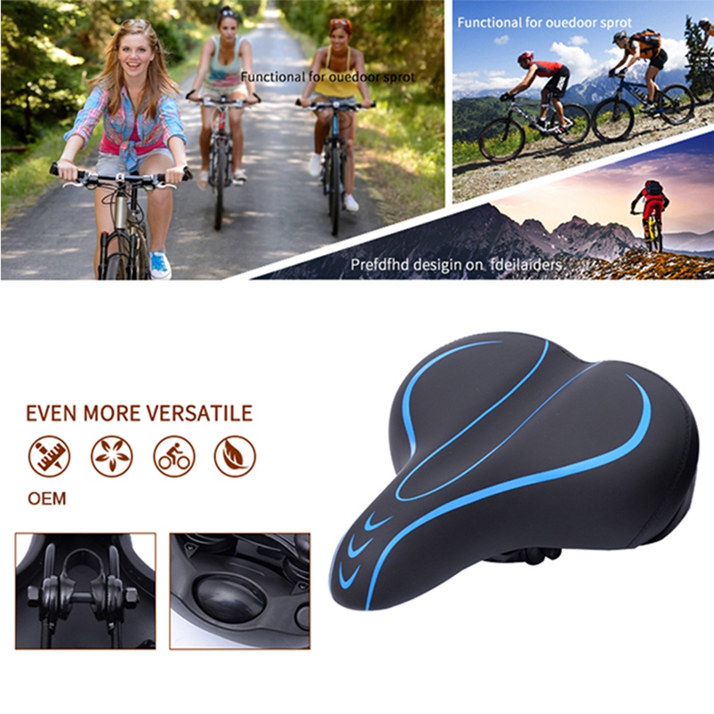Selle de vélo gonflable, confortable, accessoires de cyclisme, coussin de siège