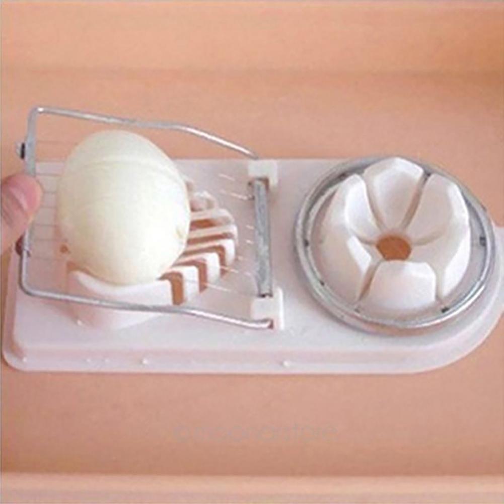 2 In 1 Multifunctionele Keuken Tool Rvs Cutter Chopper Peeler Ei Slicer Hotel Restaurant Chef 'S Accessoires