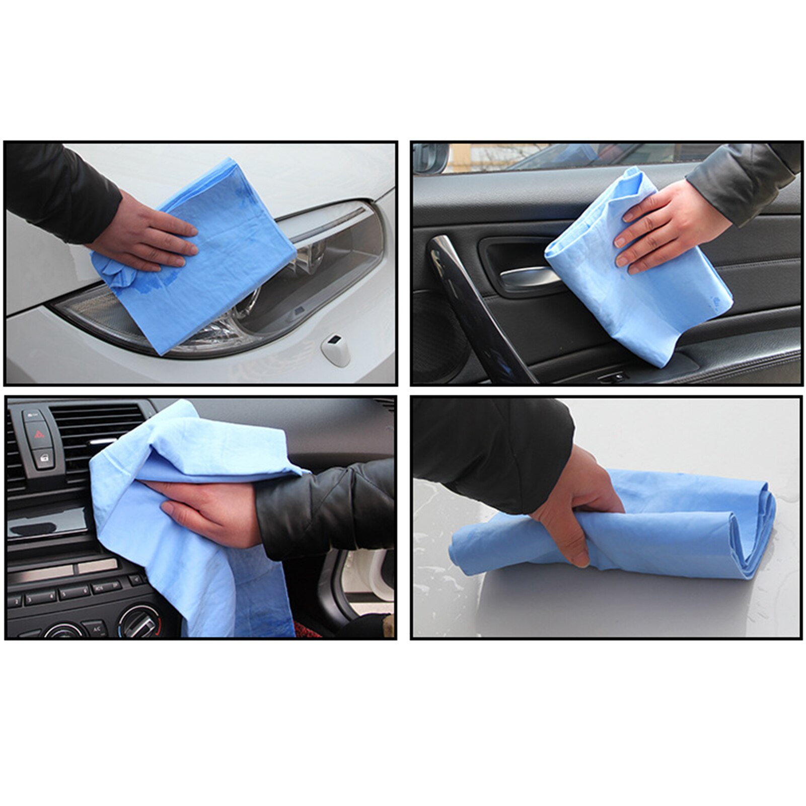 Toalhetes absorventes super absorventes da limpeza do carro do cuidado do carro da janela do assoalho do cabelo do animal de estimação do deerskin multiuso