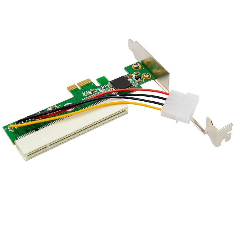 PCIE X1 to PCI Bridge/Conversion Card PCI-E to PCI Drive Free Plug and Play for PC