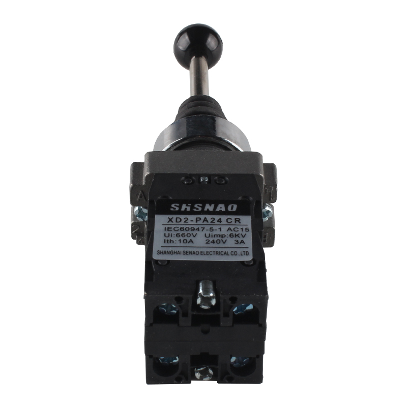 Industrial Joystick 22mm Joystick Switch 4Position Switch Momentary Rocker Switch 4NO Spring Return Wobble Switch For Boat